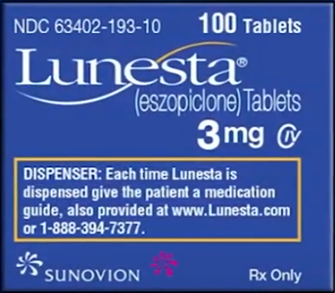 Eszopiclone(Lunesta)